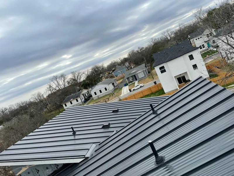 Standing seam metal roof panels with vents for Skylight Repair in Wawayanda